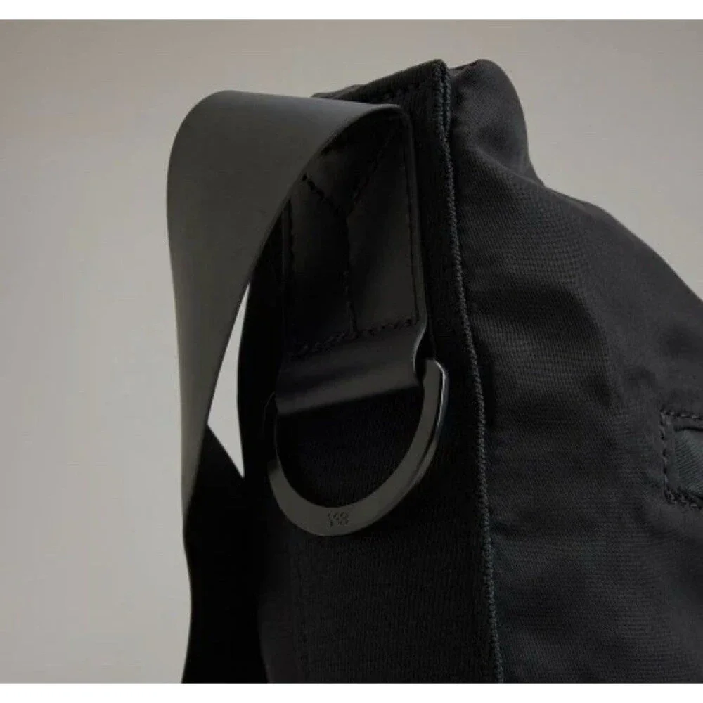 Y-3 SACOCHE JD2905 Black Tote Shoulder Strap Bag Yohji Yamamoto x adidas